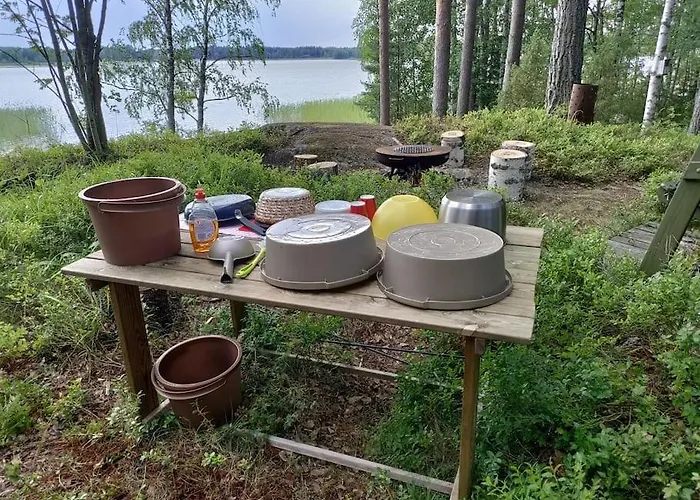 Viihtyisae Moekki Jaerven Rannalla 公寓